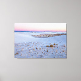 White Sands National Park vid solnedgång Canvastryck