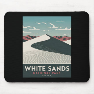 White Sands National Park Vintage Camping Vandring Musmatta