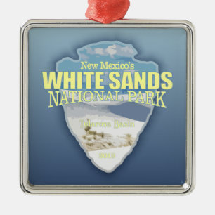 White Sands NP (pilhuvud) Julgransprydnad Metall