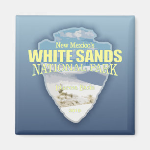 White Sands NP (pilhuvud) Magnet