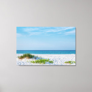 White Sandy Beach Florida Kusten Canvastryck
