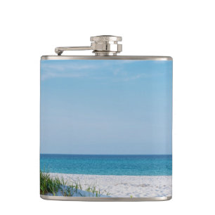 White Sandy Beach Florida Kusten Fickplunta