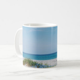 White Sandy Beach Florida Kusten Kaffemugg