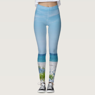 White Sandy Beach Florida Kusten Leggings