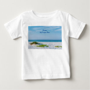 White Sandy Beach Florida Kusten Småbarn T Shirt