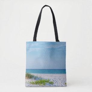 White Sandy Beach Florida Kusten Tygkasse