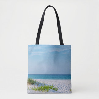 White Sandy Beach Florida Kusten Tygkasse