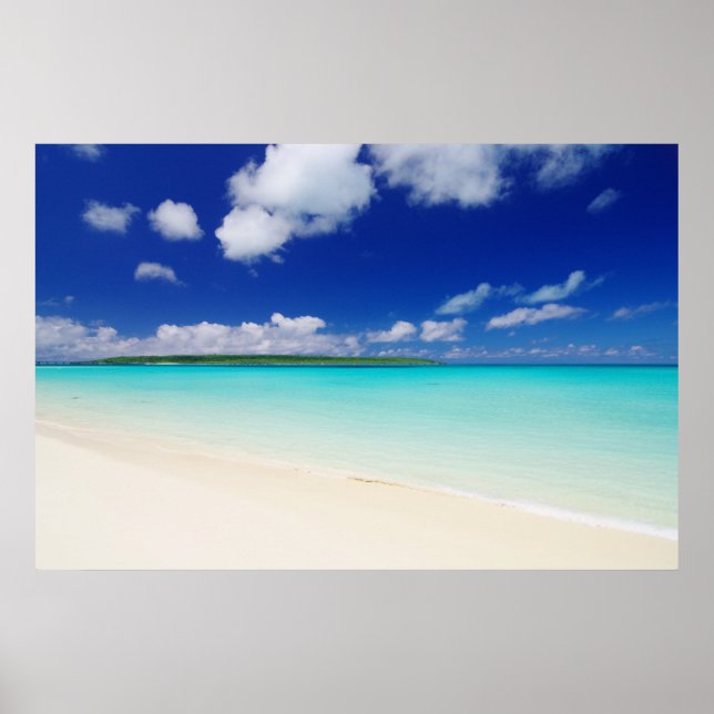 White Sandy Beach Poster (Framsidan)