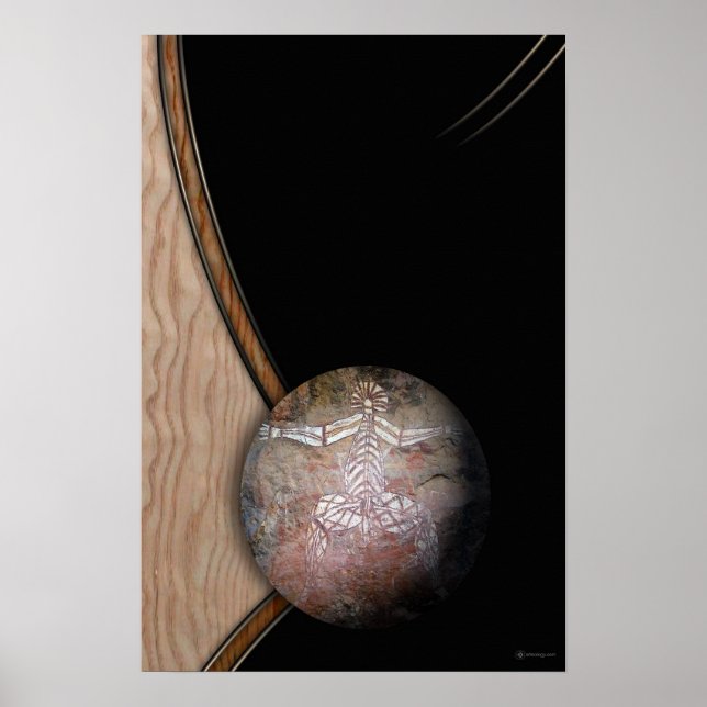 WHITE SHAMAN POSTER (Framsidan)