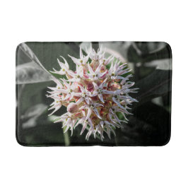 White Showy Milkweed, Blomsterfotografi Badrumsmatta