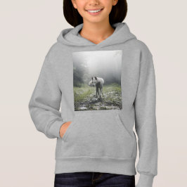 White Siberian husky Hoodie T Shirt