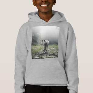 White Siberian husky Hoodie T Shirt