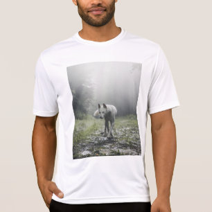 White Siberian husky T-Shirt