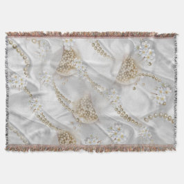 White Silke & Ivory Champaign Pearls Filt