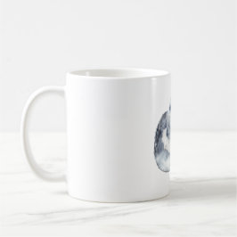 White Silver Cowgirl Hat Kaffemugg