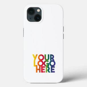 White Simple Business Logotyp Company