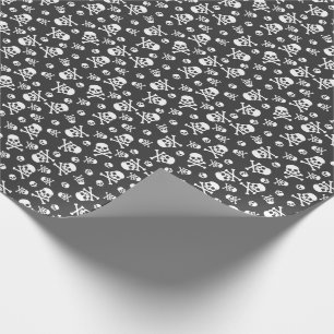 White Skull och Bones Pirat Presentpapper