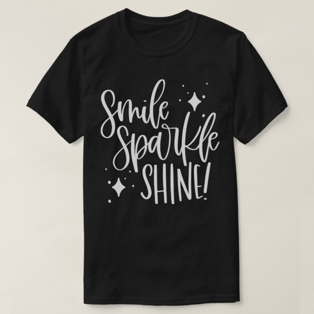 White Smile Gnistra Shine T Shirt (Design framsida)