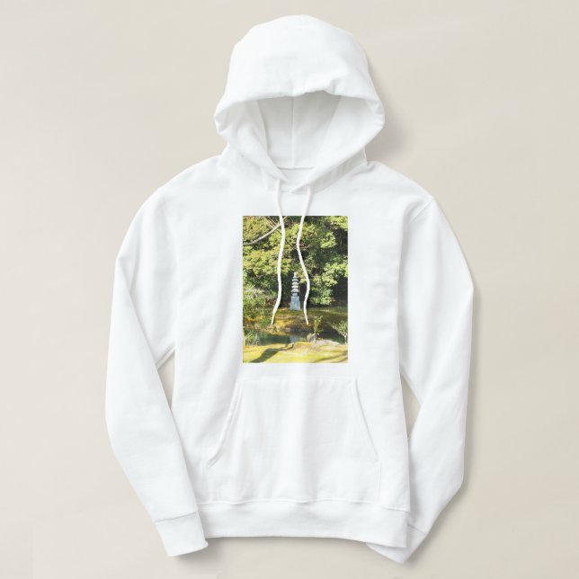 White Snake Pagoda / Hakuja no Tsuka Hoodie (Design framsida)