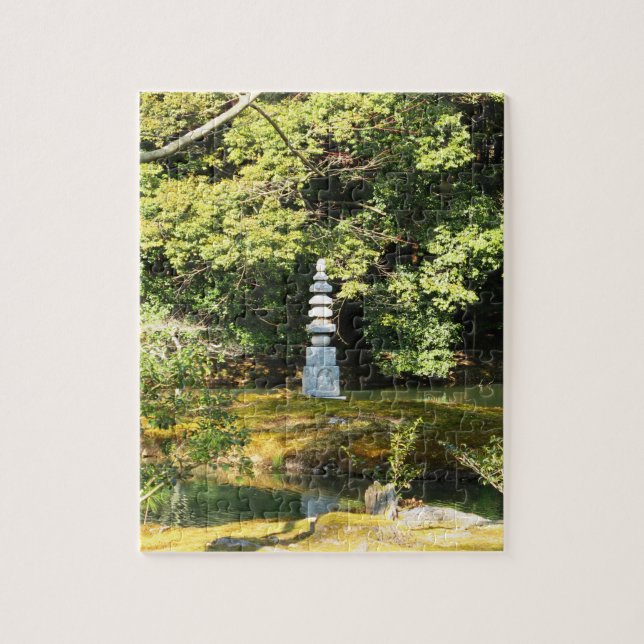 White Snake Pagoda / Hakuja no Tsuka Pussel (Vertikal)