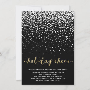 White Snö   Inbjudan till Faux Glitter Julfest