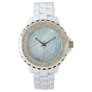 White Snöre Fantasy Wrist Armbandsur