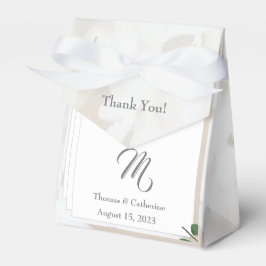 White Snöre & Ro Löv Monogram Presentaskar