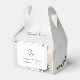 White Snöre & Ro Löv Monogram Presentaskar