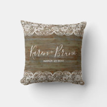 White Snöre & Rustic Faux Wood Bröllop Design