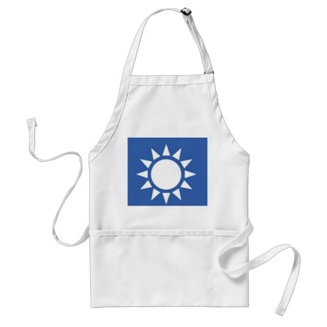White Sol Apron Förkläde (Framsidan)