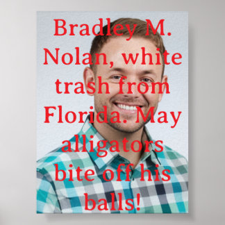 White Sopor från Florida Poster