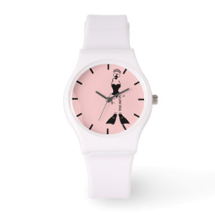 White Space Scuba Diva Armbandsur