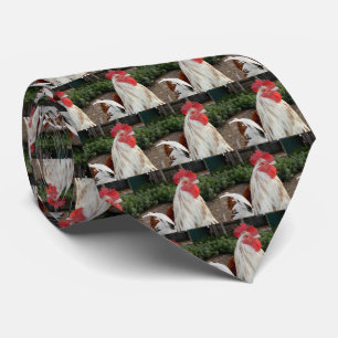 White Speckled Fluffy Tupp, Neck Tie Slips