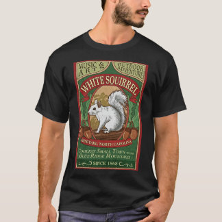 White Squirrel friend funny T Shirt