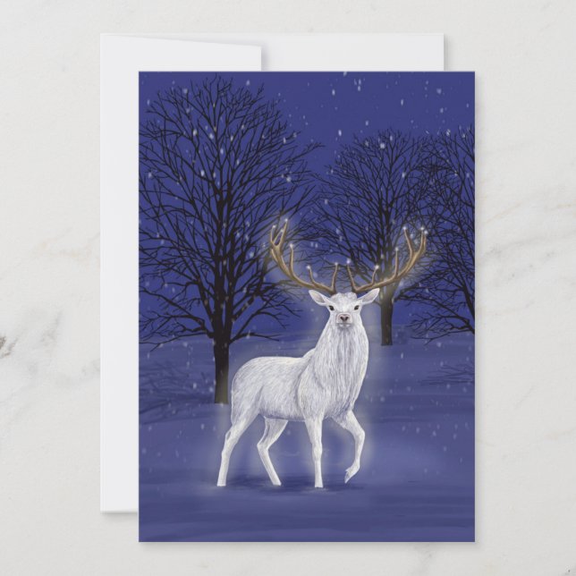 White Stag-kort Inbjudningar (Framsida)