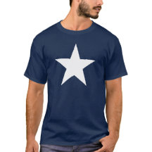 White Star/America/USA - Patriotic Tee T-Shirt