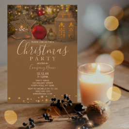White Star Corporate Helgdag jul Party Inbjudningar