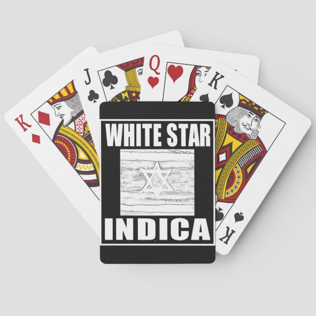 WHITE STAR INDICA CASINOKORT (Baksidan)