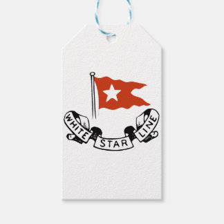 White Star Line Logo Presentetikett