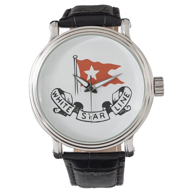 White Star Line-logotyp Armbandsur (Framsida)