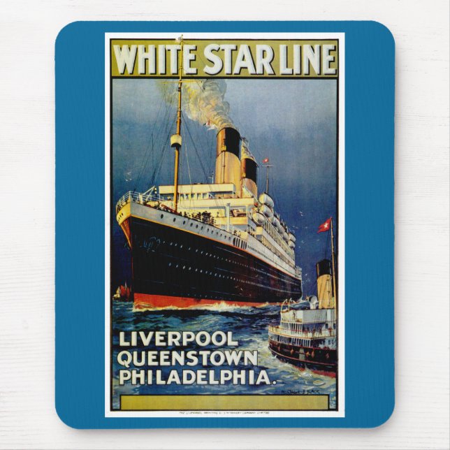 White Star Line Musmatta (Framsidan)
