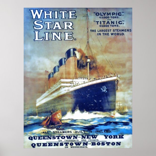White Star Line Poster (Framsidan)