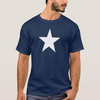 White Star Navy Blue T-Shirt