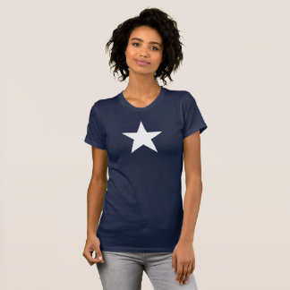 White Star Navy Blue T-Shirt