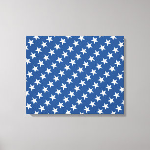 White Stars Canvas
