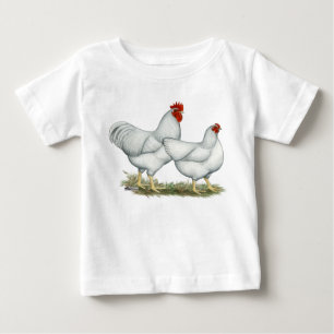 White Sten Chickens Tee Shirt