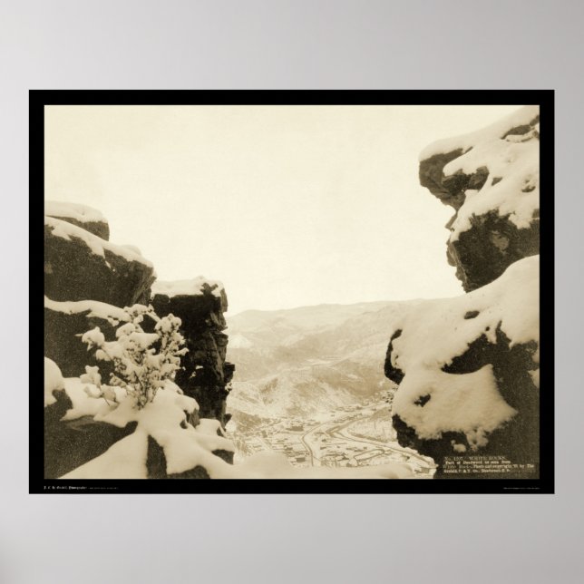 White Sten Deadwood SD 1887 Poster (Framsidan)