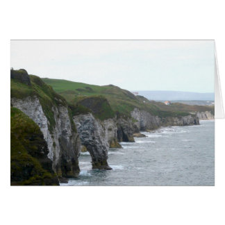 White Sten Hälsningskort