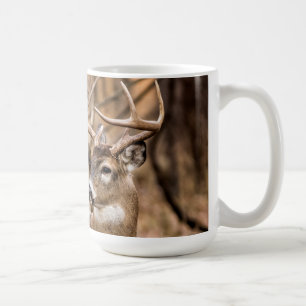 White Svan Hjort Buck Kaffemugg