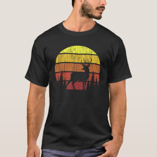 White Svan Hjort Hunter Fridluftsmänniskas Hunter T Shirt